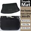 Car Trunk Mats For Toyota Yaris L XP150 2014-2024 Anti-Slip Anti-Dirty Hatchback Waterproof Cargo Boot Carpet Floor Tray Liner