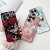 Black Silicone Cover For Tecno Pova 7 4G 5G / Pova 7 Pro Pova7 Ultra Neo Funda Cat Flower Dragon Design Bumper Soft Capa
