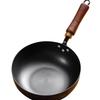 Wutuo 26cm Hammered Refined Iron Wok Set