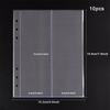 A5 Clear Album Binder Photocards Holder Storage Collesction Sheet Book & Photo Organizer Journal Diary Planner School Stationery