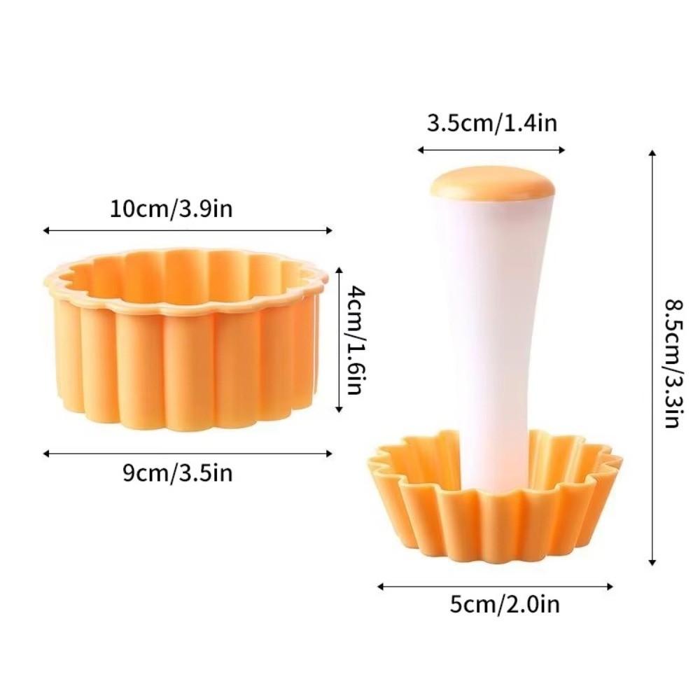 

Non-Stick Egg Tart Tamper Round Shape Mini Tartlet Maker Tart Shell Making Tool Kitchen Gadget