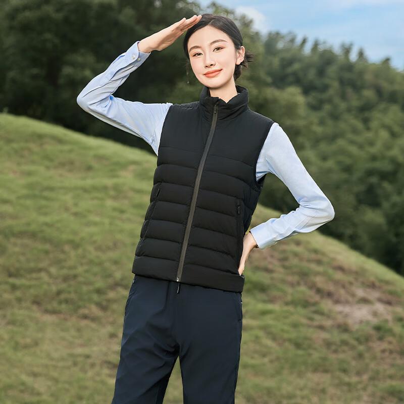 

Unisex Stand-Collar Duck Down Vest 2XL