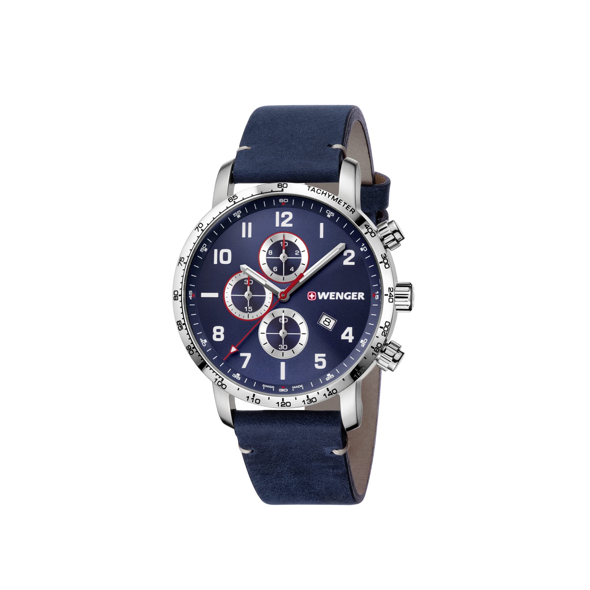 

WENGER Wristwatch ATTITUDE CHRONO Gift Quartz 01.1543.109 []