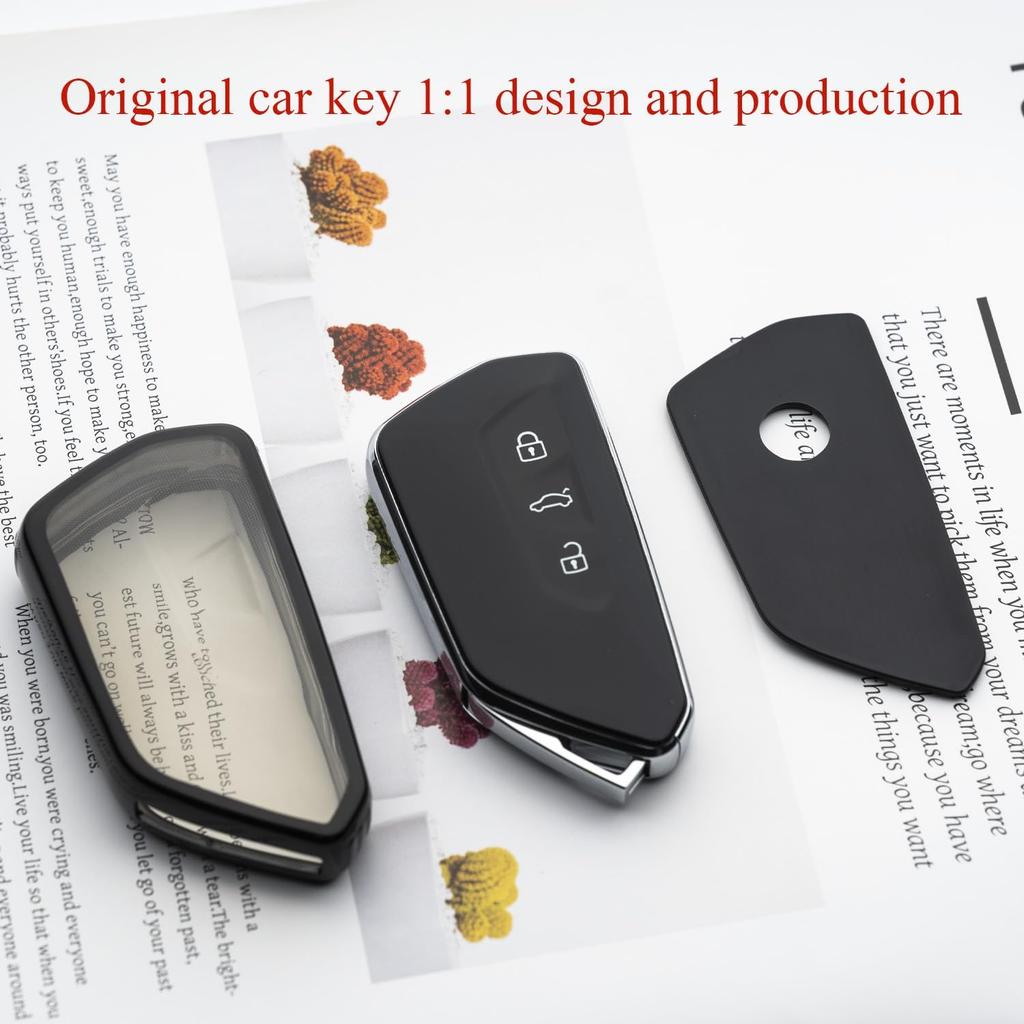 Key Fob Cover Fit for VW Atlas ID.4 ID.3 MK8 Golf GTI Seat Leon MK4 Skoda Octavia 2024 2025