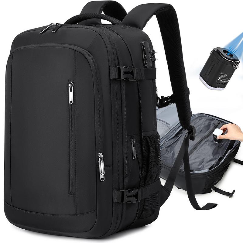 17-Inch Waterproof Anti-Theft Laptop Backpack: Expandable, Large Capacity for Casual Business Commutes