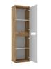 Wall-hung bathroom column 40 oak craft Ronda NEW