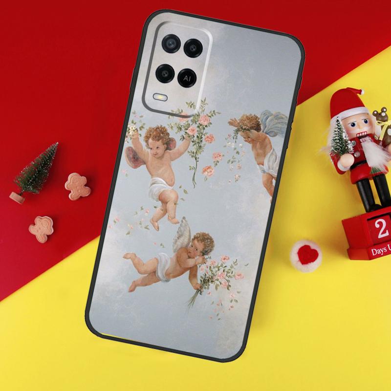 

Renaissance Angels Case For Oppo A5 A6 Pro A15 A57 A17 A54 A74 A94 A76 A16 A96 A40 A60 A80 A18 A38 A58 A78 A98 OPPO A74 4G