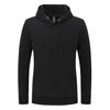 Autumn and Winter Fleece Hooded Long Sleeved Sweatshirt,Work Uniform, Casual and Comfortable, Solid Color, Versatile, Unisex, Thick and Warm