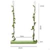 Bird Parrot Perch Hanging Hammock Chewing Indoor Outdoor Exercise Toy