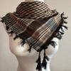with Tassel Arab Shemagh Wrap Style Headscarf Arabic Scarf Head Neck Scarf  Costume Events