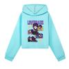 5601 Children Girls Lily Lovebraids Printed Cartoon Long Sleeves Hoodies