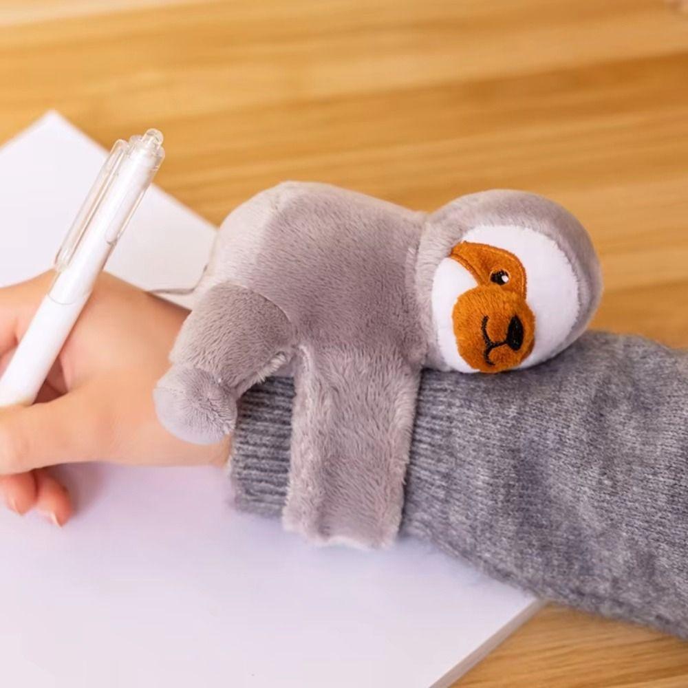 Simulation Giraffe Slap Bracelet Zoo Series Elephant Plush Wrist Band  Birthday Gift