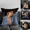 SSong KanGg Actor Cushion Cover Pillowcase Ultra Soft Skin Friendly Fabric Cloud Like Comfort Concealed Zipper