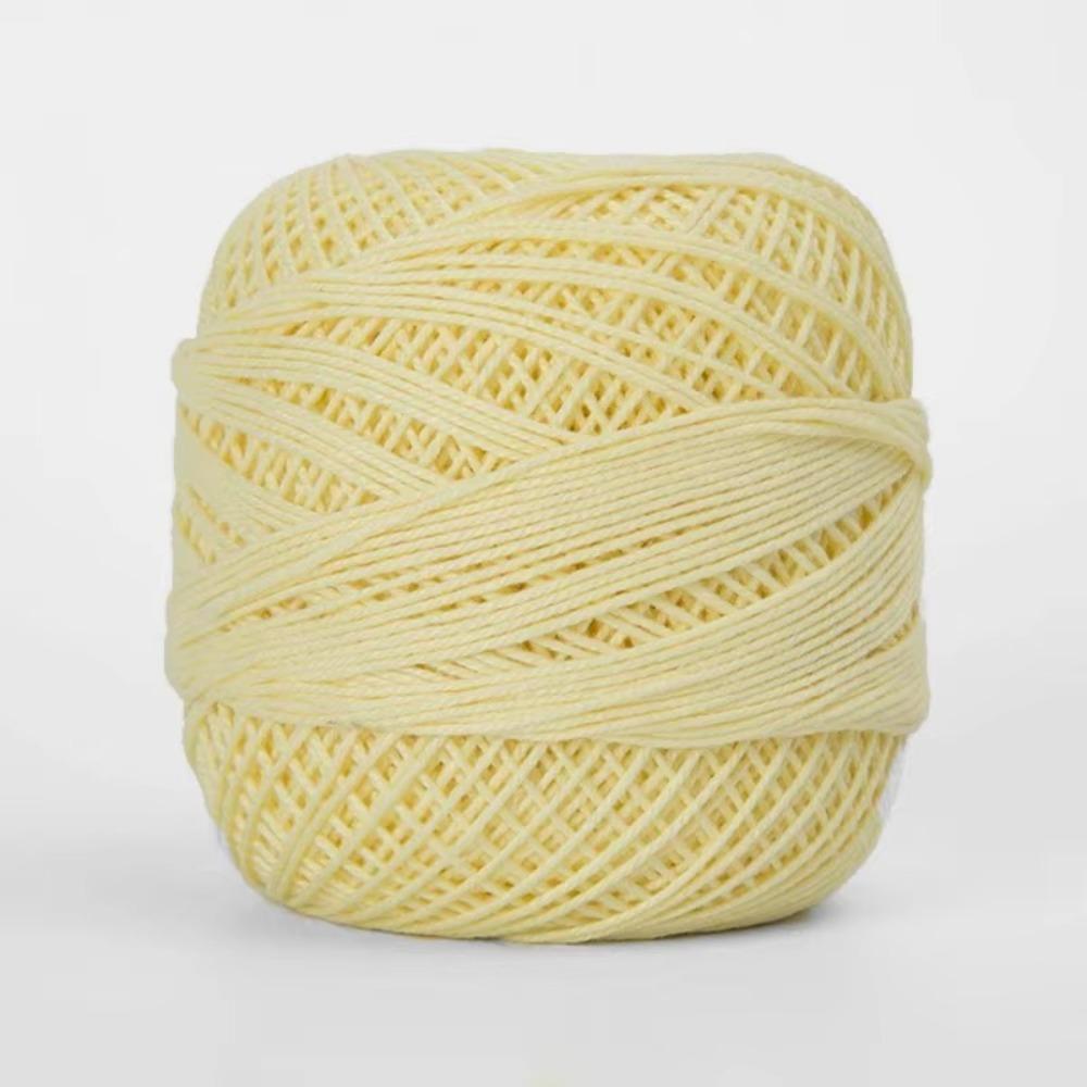 Solid Color Crochet Thread Size 3 Sewing Thread Handmade Thread Embroidery Thread