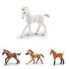 Realistic Horse Figurine With Plastic Material For Desktop Decoration And Collectors Item
