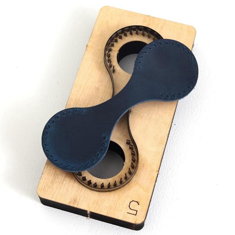 Leather Keychains Cutting Die, Leather Cutting Mold for DIY Leather Crafts Making TQ