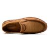 Herren Echtleder Freizeitschuhe Slipper Herren Loafer Outdoor Mokassins Atmungsaktive Schuhe Rindsleder Business Formelle Schuhe
