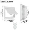 Pannello di accesso bianco Porta Foro di ispezione rimovibile Piastra di copertura dello sportello Porte Parete Soffitto