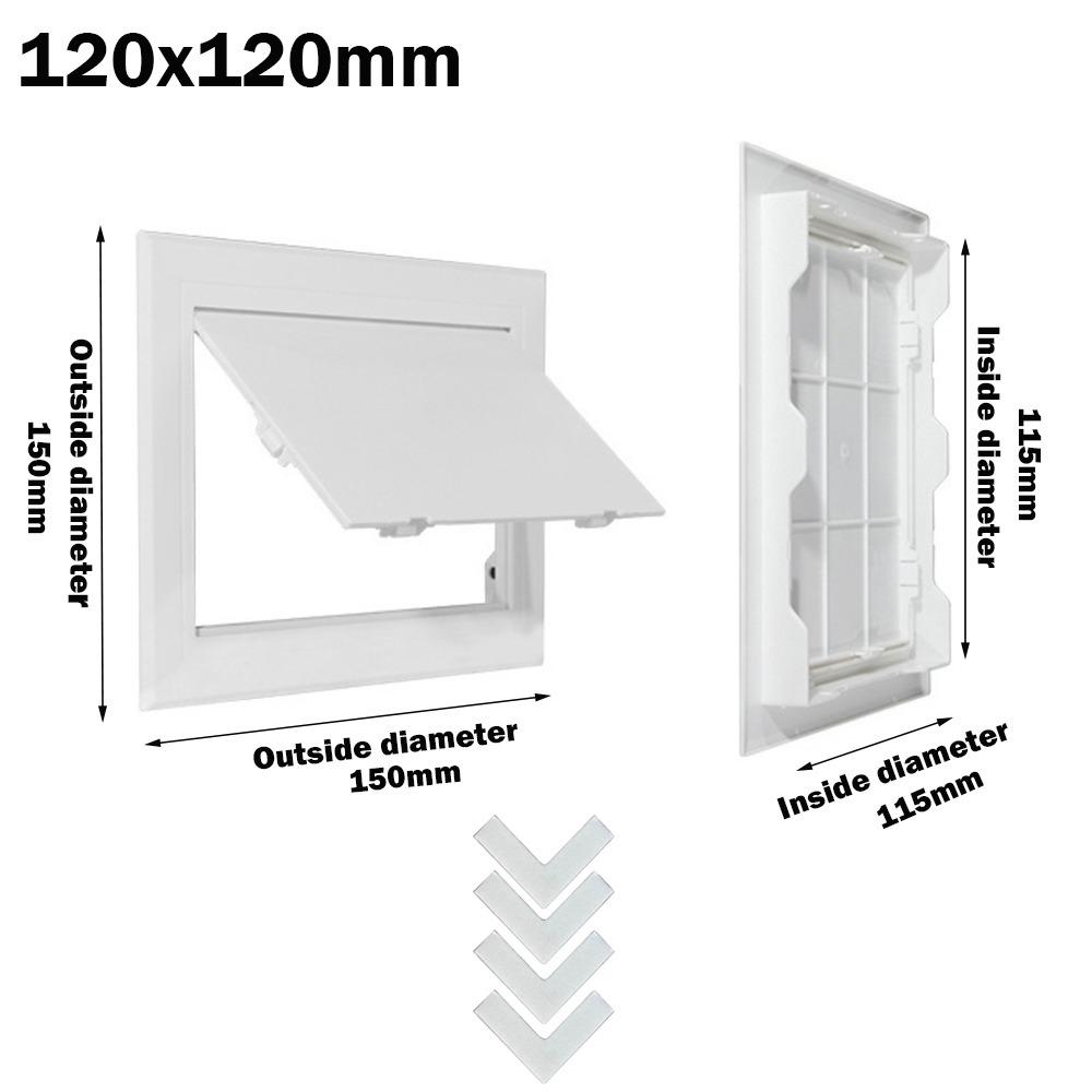 Pannello di accesso bianco Porta Foro di ispezione rimovibile Piastra di copertura dello sportello Porte Parete Soffitto