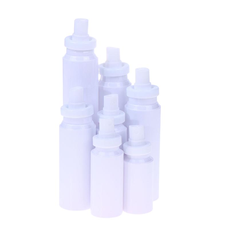 White Fine Mist Spray Bottle – Portable Atomized Dispenser for Makeup, Alcohol, and Facial Hydration