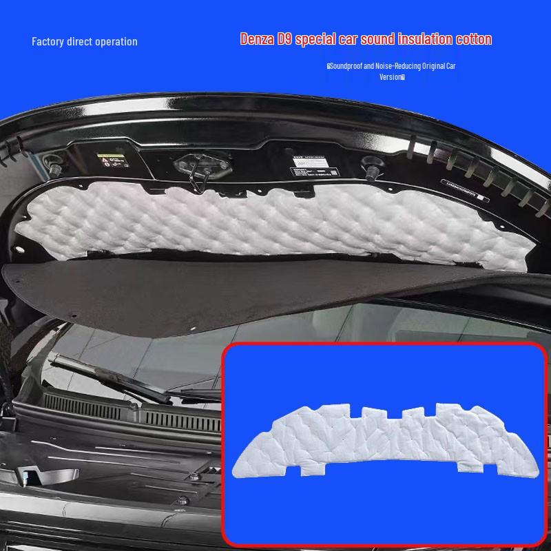 Denza D9 Engine Compartment Sound Insulation Cover for BYD - Car Interior Accessory