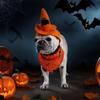 Scary Dog Costume Hat And Bandanas Set Comfortable Halloween Party Outfit Accessory For Small Breeds Holiday Dressingup