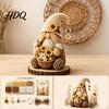 Bead Crafting Set Gnome Craft Kit Tiny Beaded DIY Cute Kit Art for Adults Teens Unique Home Decor Handmade Gift Creative Decoration