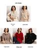 Women's Versatile Cashmere Knit Sweater: 2023 Autumn/Winter Polo Collar, Loose Fit, Solid Color
