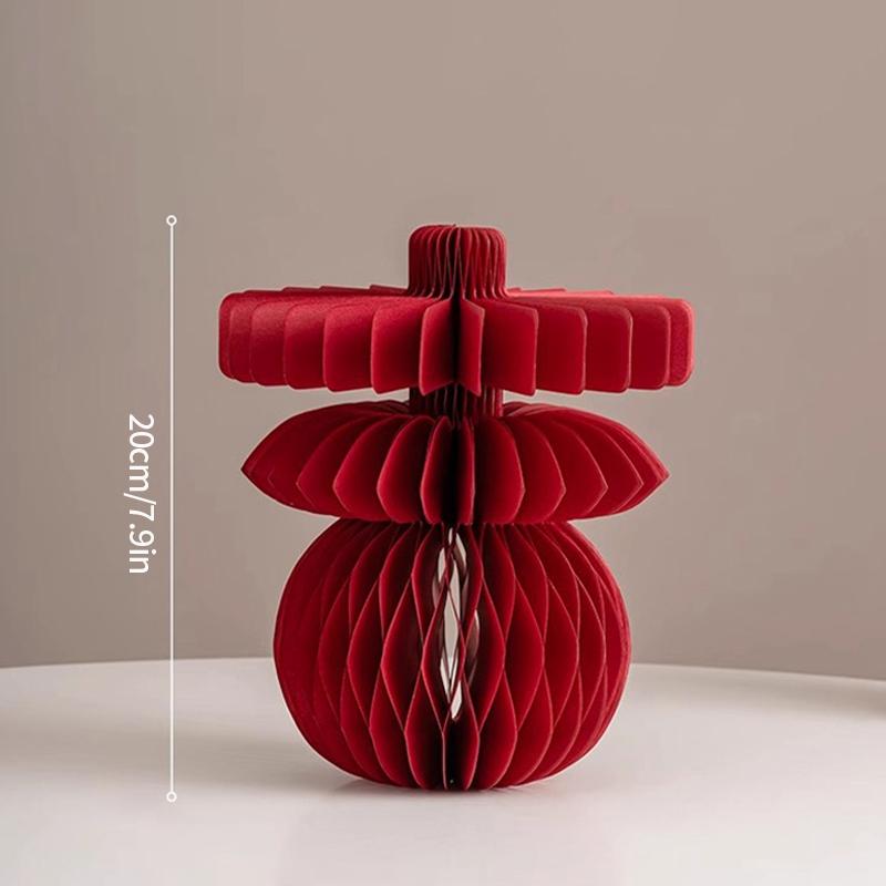 3D Honeycomb Ornament Chinese New Year Decorations Pendants Wedding Christmas Spring Festival Decoration Supplies