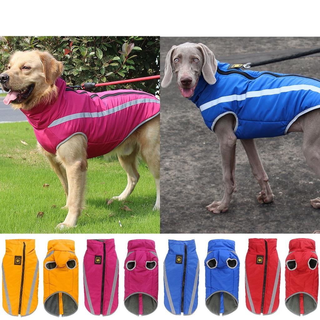 Warm Outdoor Reflective Dog Vest Jacket For Winter