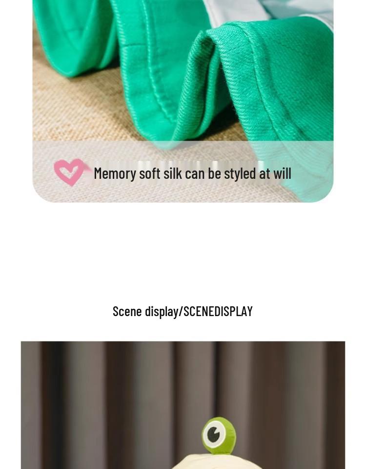 Japanese Style Cute Frog Fisherman Bucket Hat - Large Head Summer Sun Protection