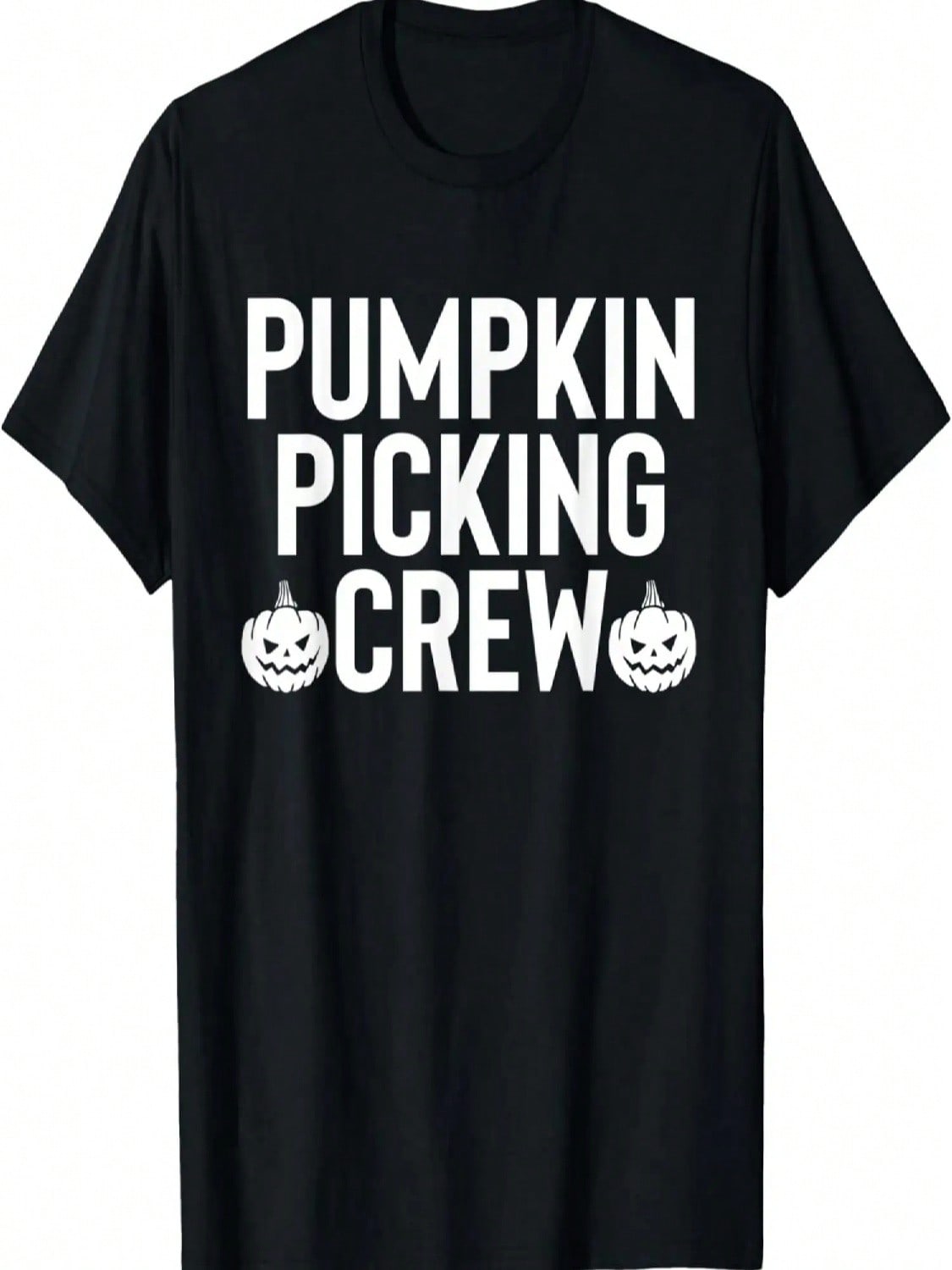 Pumpkin Picking Crew - Funny Halloween Costume Fun Holiday T-Shirt S разноцветный