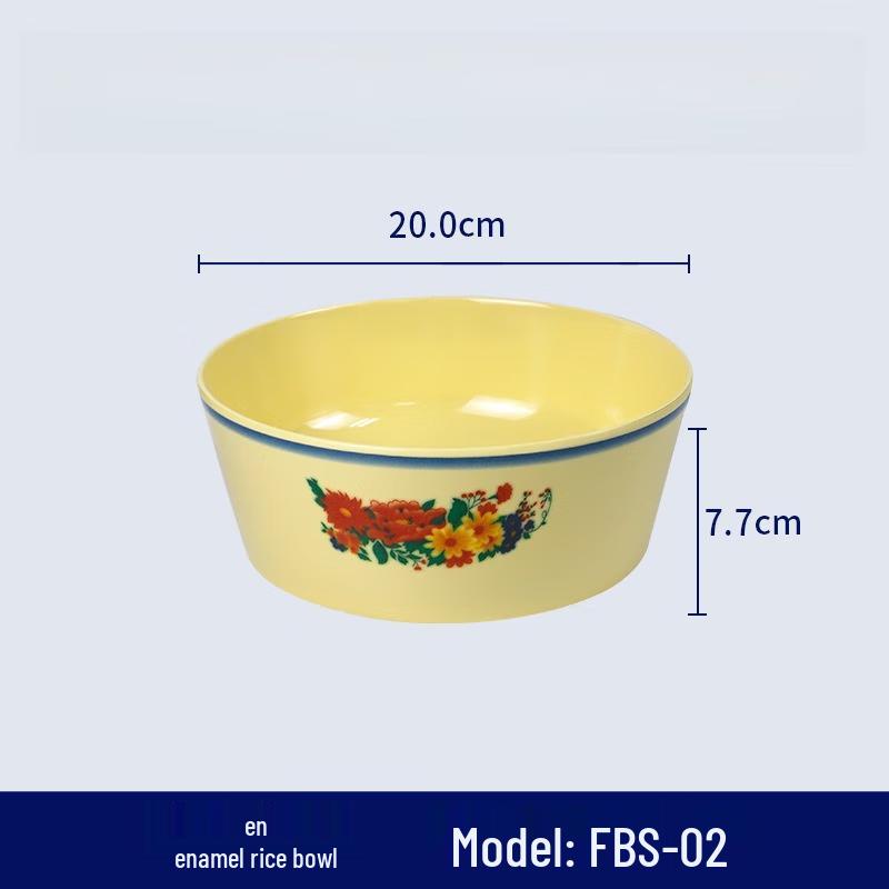 Vintage Floral Melamine Restaurant Plate