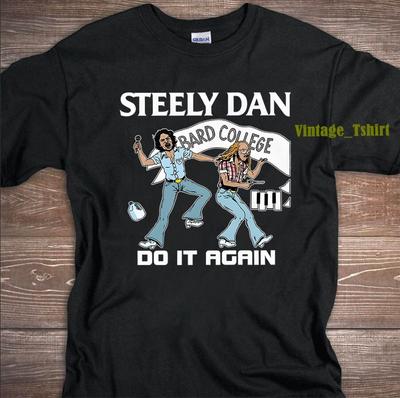 Steely Dan Shirt, Steely Dan Band Schwarzes Baumwoll-T-Shirt Tops Tees Herren Damen Unisex S-4XL