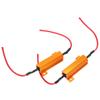 2Pcs 50W 8ohm Wirewound Load Resistor Decoder Fix LED Bulbs Hyper Flash Turn Signal Blinker