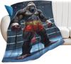 Christian Lion Scripture Jesus Throw Blanket for Women Men Kids Adults, Soft Warm Cozy Fleece Blanket for Couch Sofa Bed