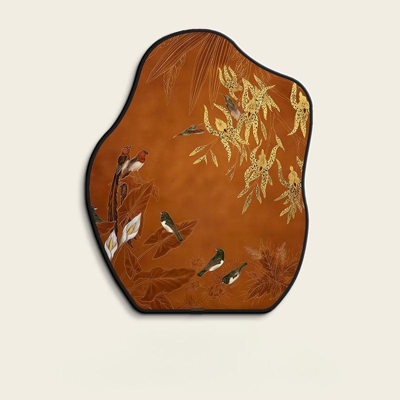 

Vintage Magpie Wall Clock Elegant Retro Home Decor Living Room Hanging Art Piece