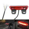 Material ABS Semnalizator Lumini Spate Bicicletă Electrică Lumini Frână Vehicul Electric Lampă Spate