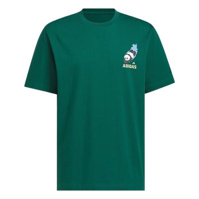 Classic Fashion Solid Color Simple Versatile Breathable Short Sleeve T-Shirt Men Tops Forest-Green KC0976