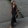 2026 New Women's Spring/Summer Cotton V-Neck Sleeveless Top & Pants Two-Piece Set