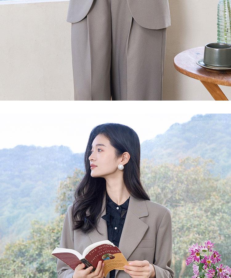 Shopping Mall Style Loose Oversized Suit Jacket for Women In Autumn 2025, with a Sense of Luxury, Commuting Temperament, and Workplace Suit