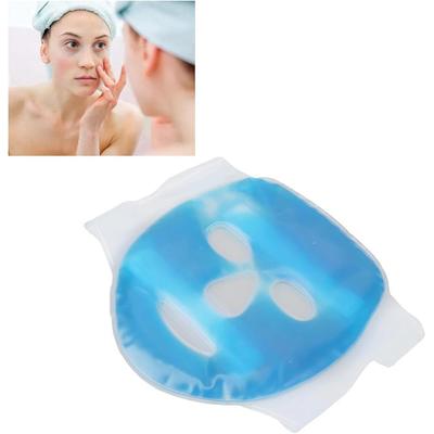 Cooling Face Mask Gel Beads Reusable Hot Cold Compresses Puffiness Head Discomfort Relief Sleeping