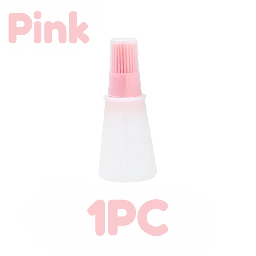 2PCS Silicone Oil Bottle Brush Grill Oil Brushes High Temperature Resistant Basting Brush Liquid Oil Pastry Kitchen Baking Tool