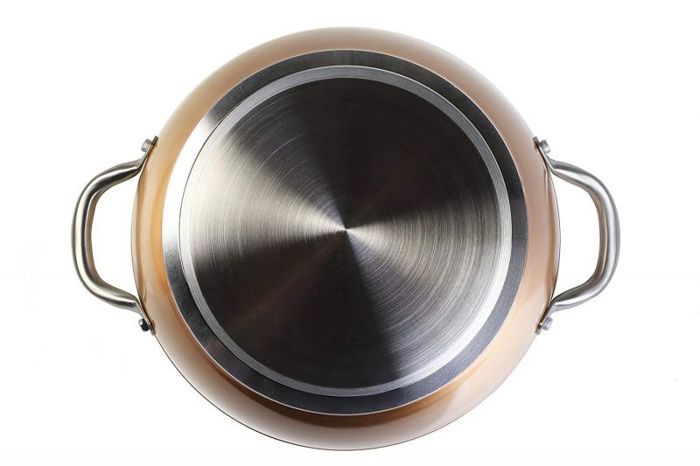 Poêle - wecook - 10832 - antiadhésif en pierre - 3 mm - compatible induction