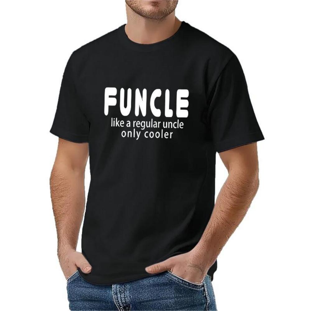 

European Sizes Men S Funny Graphic T-Shirt - Lettering On Navy, Slightly Stretchy Knit Fabric, Regular Fit Casual Crew Neck Tee for Casual Attire S чёрный