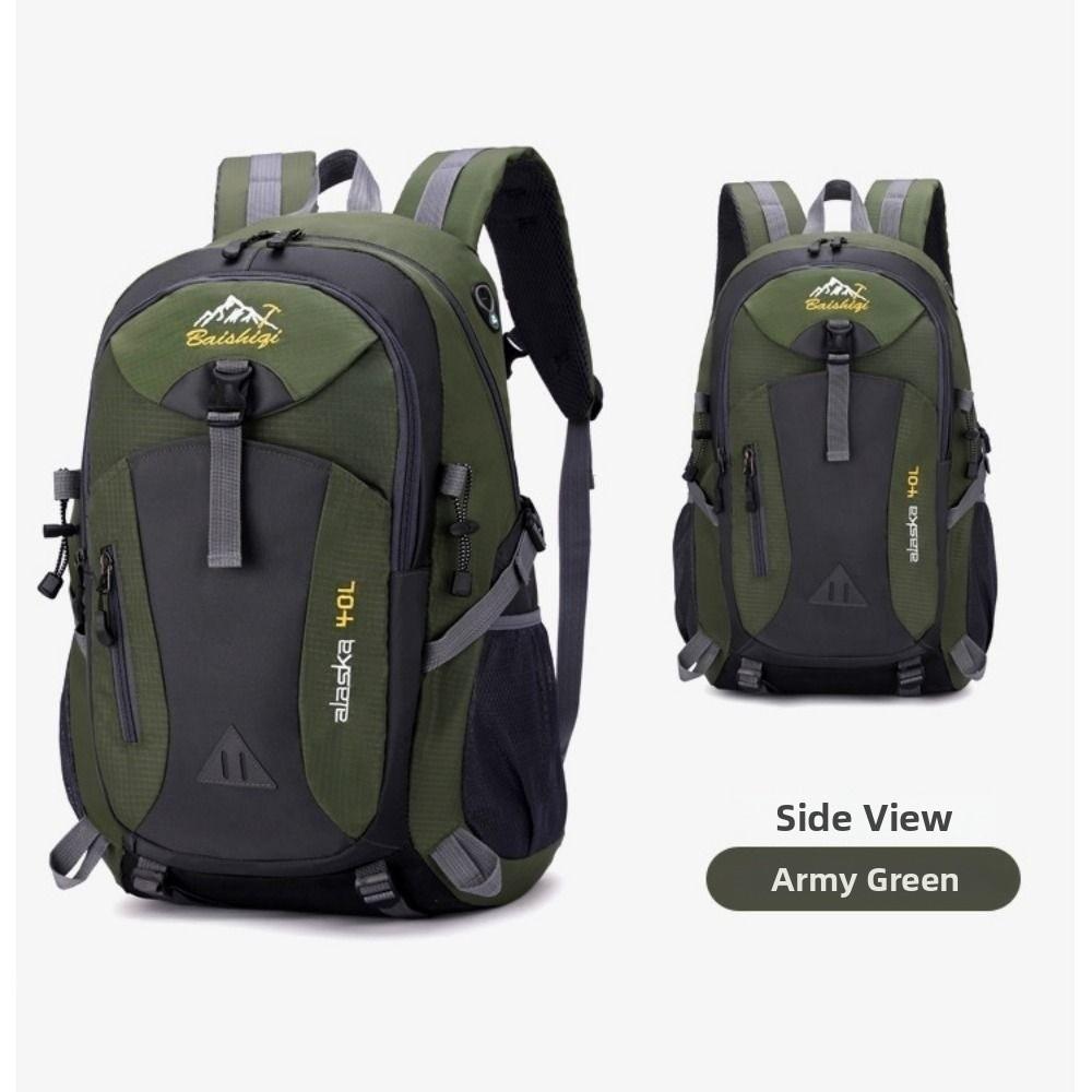 Zaino da Escursionismo 40L Zaino da Viaggio Impermeabile Borsa da Alpinismo di Alta Qualità per Uomo Donna