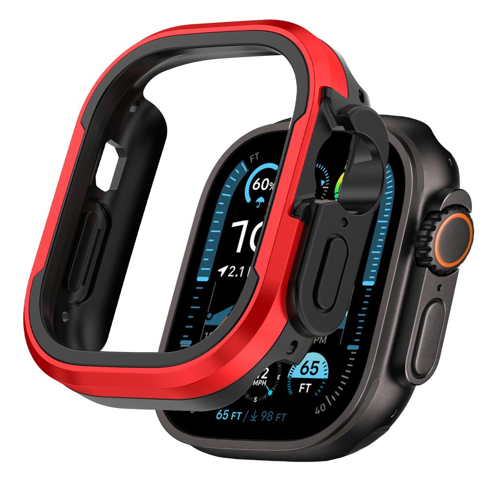 Metal Case For Apple Watch Ultra 3 49mm Accessories Protector TPU Bumper Tempered for iWatch Series11 10 9 8 7 6 Se 46mm 45mm 41mm 44mm 40mm Cover