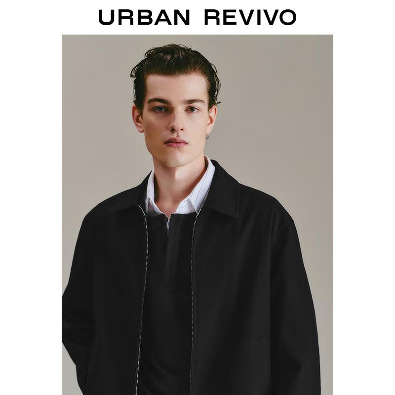 UR Herr Vår 2025 Casual Jacka med Dubbel Dragkedja