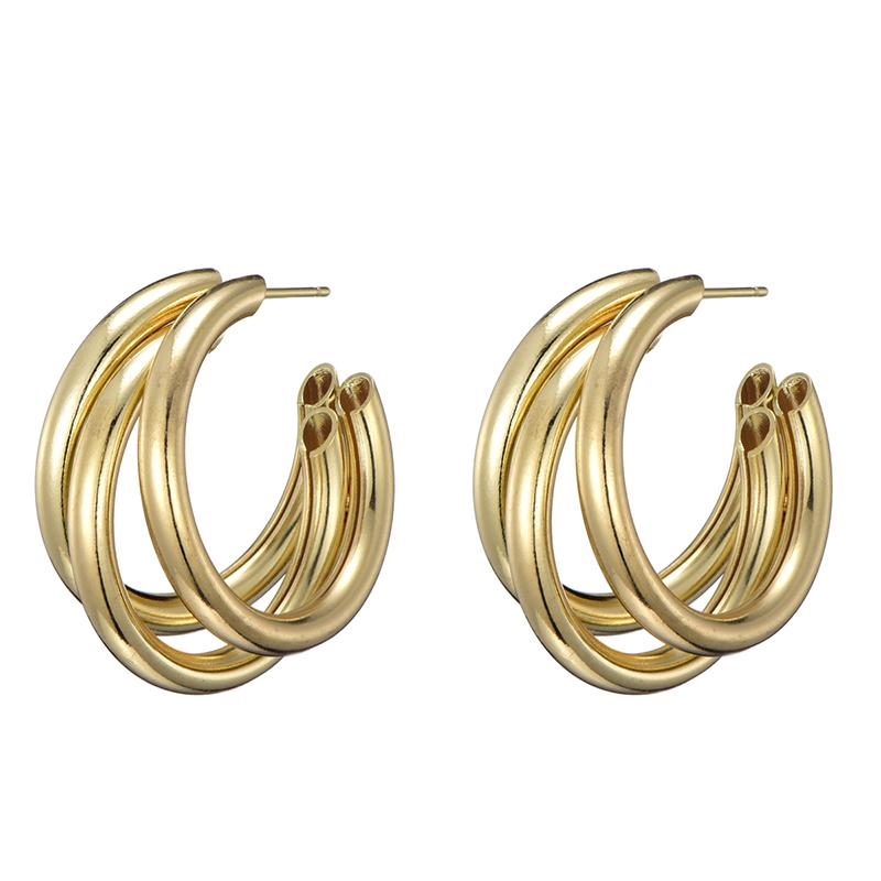 

Vintatage Statement Earrings Big Geometric Round Earrings for Women Hanging Dangle Earrings Drop Earing Modern Female Zircon