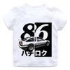 Initial D T Shirt Japanese Anime Graphic Funny Harajuku Unisexga T Shirt Fashion Casual Short Sleeve T Shirt Unisex Clothes